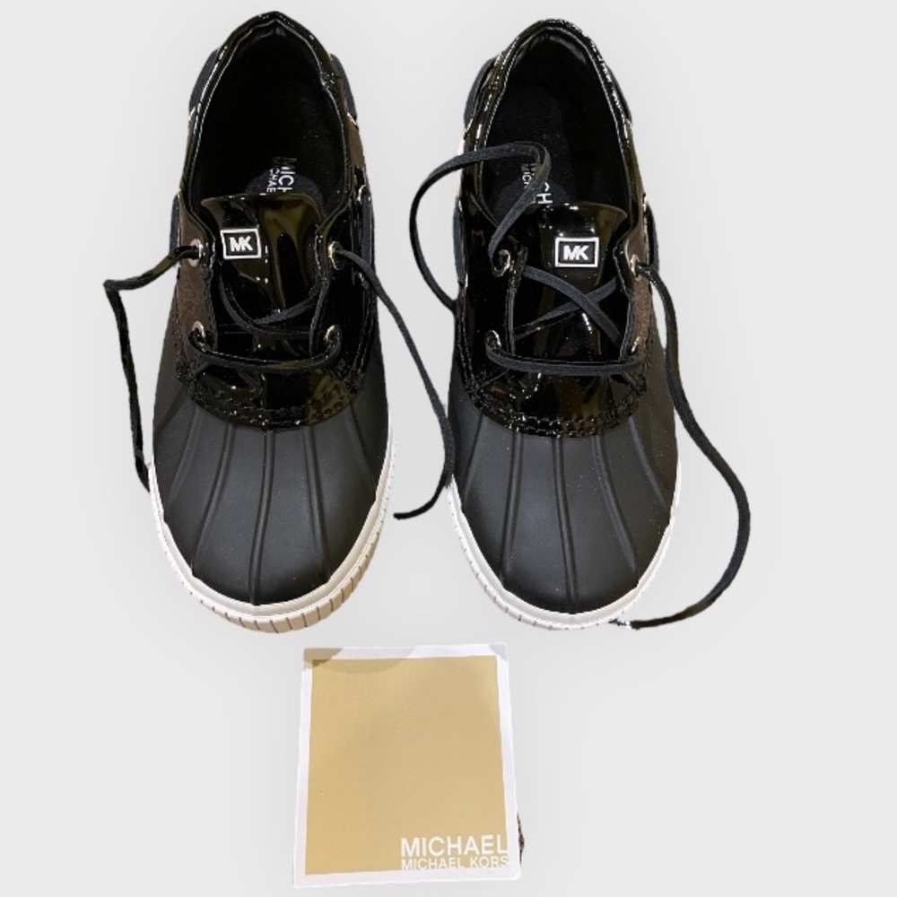 Michael Kors‎ Hyde Lace Up Rain Shoes Size 6